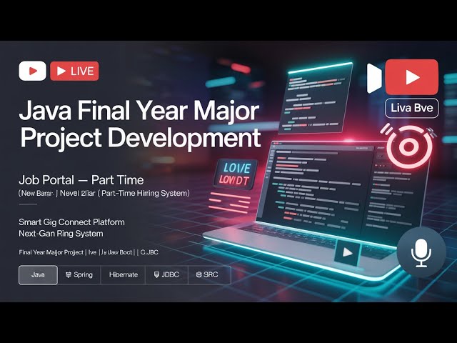 Java Project Development Using Spring Hibernate / Spring Boot (eclipse IDE) full stack development.