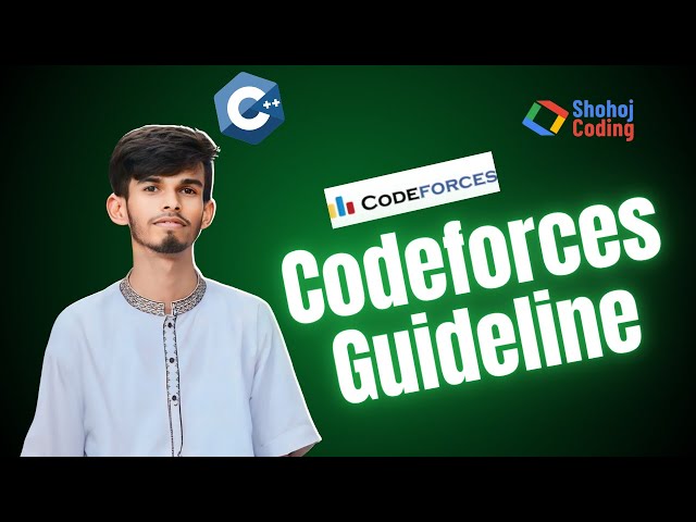 8. Codeforces এ কিভাবে প্রব্লেম সলভ শুরু করবো? | Shohoj Coding