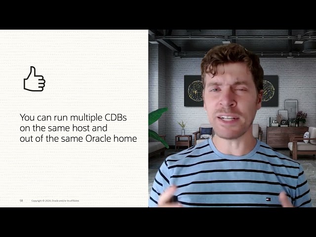Consolidate in multitenant and share resources