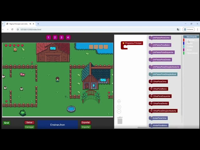 Unity WebGL Educational Game | Browser Integration