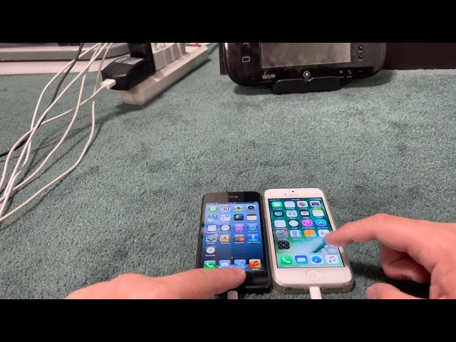 iPhone 5 ios 6 vs Ios 10 speed test!