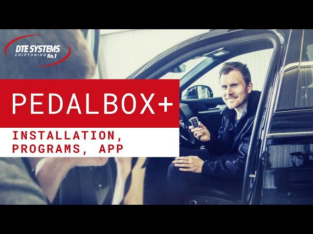PedalBox+ de DTE Systems: Fácil instalación | uso sencillo | programas | ¡aplicación!