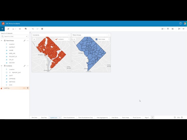 ArcGIS Insights - Spatial Join