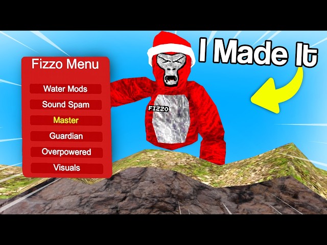 I Made The BEST Gorilla Tag Mod Menu..