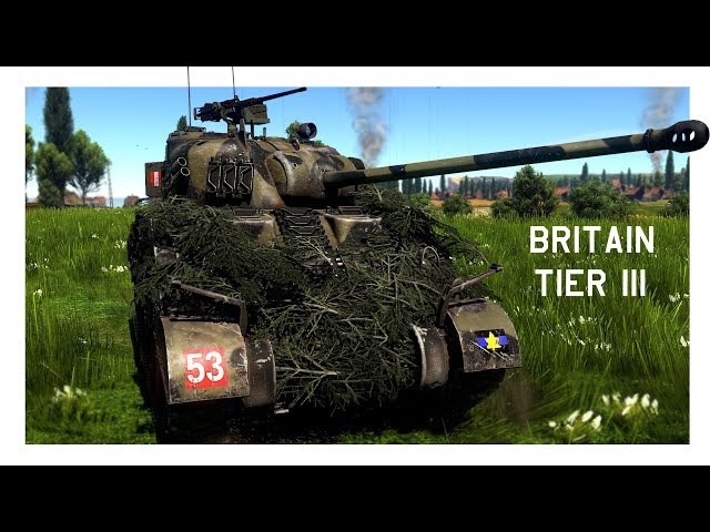 War Thunder: British ground forces Tier III- review and analysis