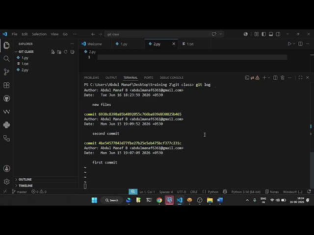 python 2 class 18