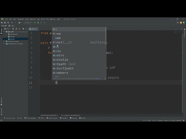 359 - Pegando um pdf e salvando suas páginas em arquivos individuais com pikepdf Python