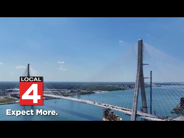 The Gordie Howe Bridge opened for bikes. It ran out of room before lunch.
