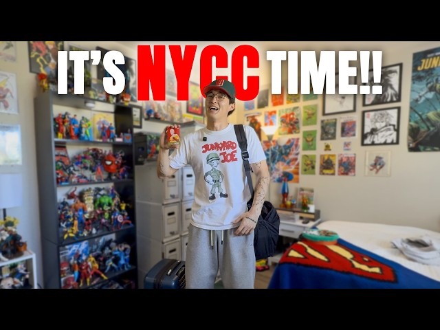 I'm Going to NEW YORK COMIC CON!! | Day in the Life