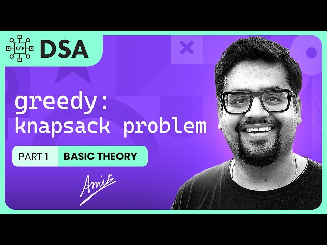 Knapsack Problem With Example| Greedy Techniques| Algorithm