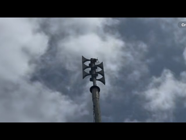 Charleston SC outdoor warning siren I don’t know what kind it is 