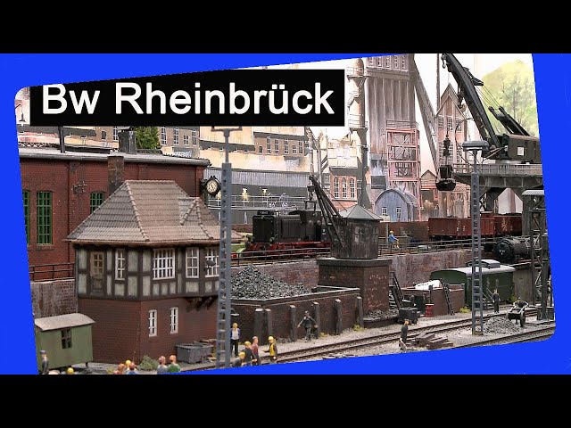 Exemplary Model Railways: Locomotive Depot in 1:87