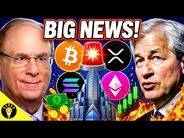 SHOCKING! US BANKS TO LAUNCH THEIR OWN BLOCKCHAIN & STABLECOINS! BLACKROCK'S BIG BITCOIN ETF CHANGE!