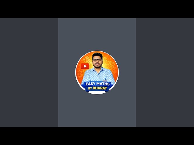 easy maths by bharat is live!