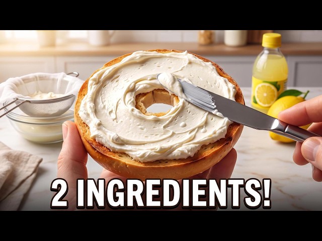 Stop Buying Cream Cheese — It's Just 2 Ingredients and Costs $0.30 to Make!