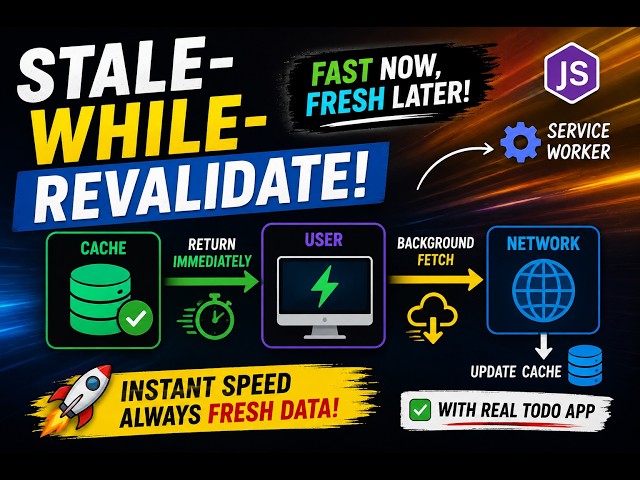 The Secret Behind Fast Websites 🤯 | Stale-While-Revalidate