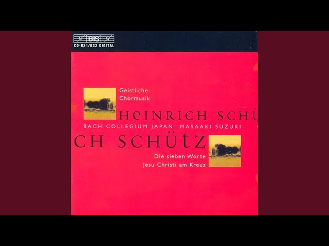 Geistliche Chormusik, Op. 11: Ich bin ein rechter Weinstock, SWV 389