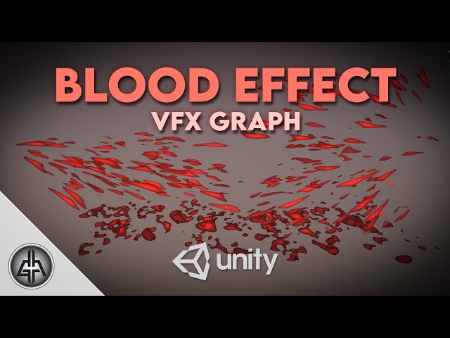 Unity VFX Graph - Blood Tutorial (Procedural Shader)