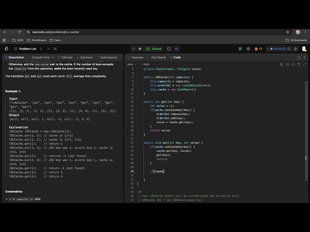146. LRU Cache LeetCode