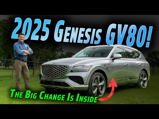 2025 Genesis GV80 Review | Genesis Ups Their Interior Game