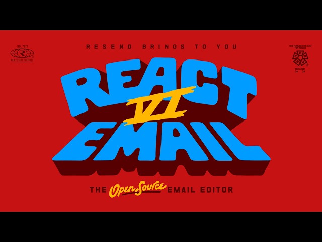 React Email 6: Open Source Email Editor