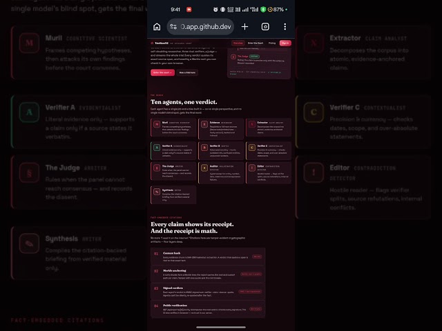 Veritas AI - The Research Court , is an autonomous fact-verification system