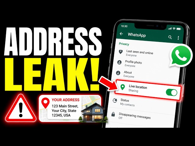 This WhatsApp Setting Leaks Your Address — Turn It OFF Now!