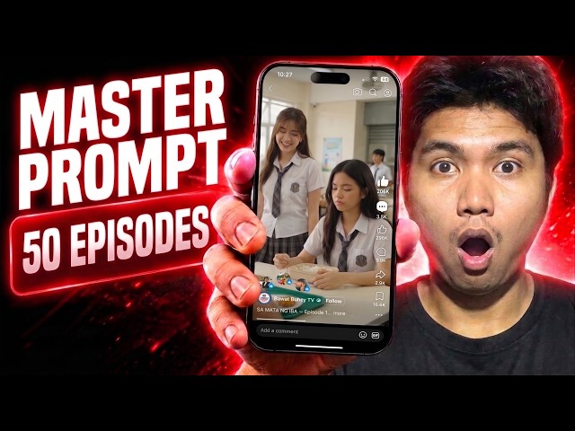 Paano Gumawa ng VIRAL AI DRAMA SERIES with ONE MASTER PROMPT for FREE and UNLIMITED!