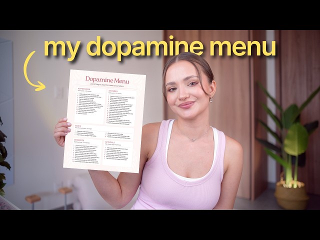 I Made a Dopamine Menu and It Cured My Doomscrolling