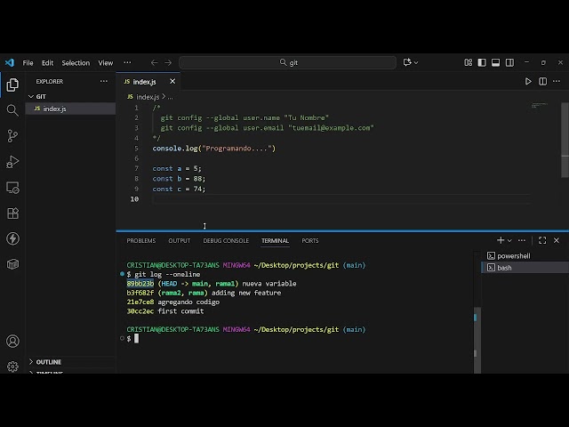 Cómo usar git reset --hard para deshacer cambios en Git ⚠️ Precaución