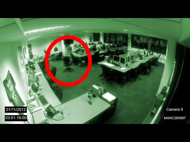 NEWS: Manchester Poltergeist Caught on CCTV - 1/11/2012