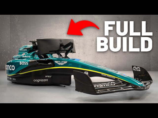 Full Build $130,000 F1 Simulator - Aston Martin AMR24 1:1