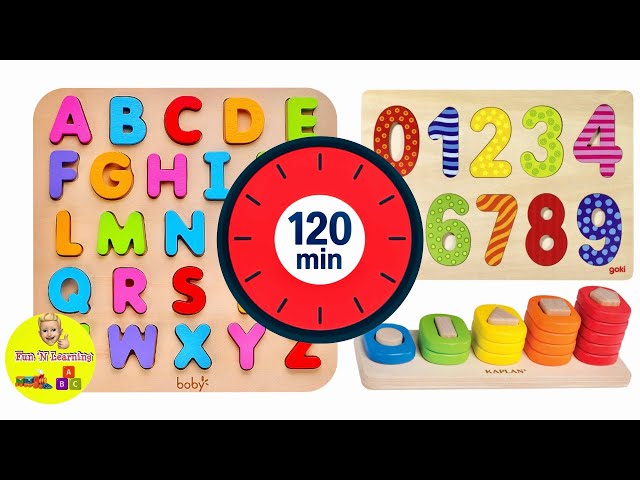 Ultimate Preschool Learning Video for Toddlers | Learn ABC, Numbers, Shapes and Colors with Fun Toys