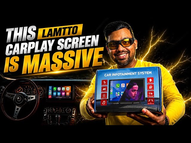 This LAMTTO CarPlay Screen Made My Old Car Feel Brand New 