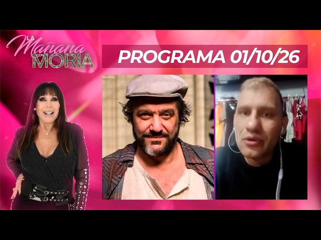 LA MAÑANA CON MORIA - PROGRAMA 01/10/26 - DETUVIERON AL ACTOR MAXI GHIONE: HABLA EL DENUNCIANTE