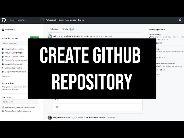 How to Create a Repository in GitHub 2023