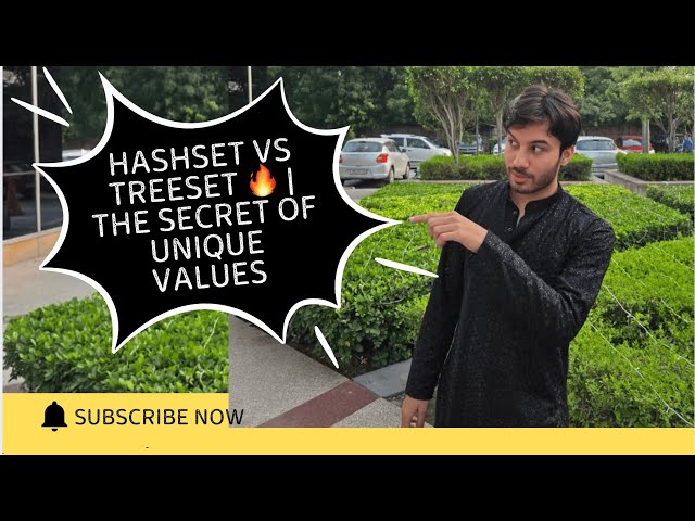8) Java Set Collection Explained | HashSet vs TreeSet