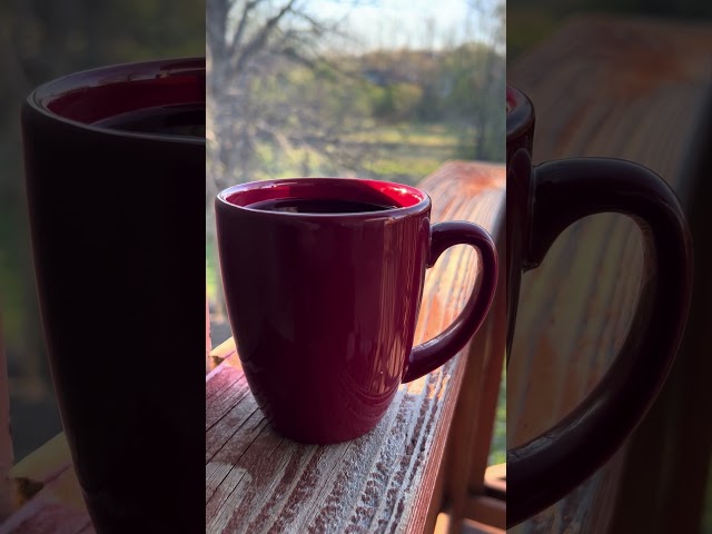 Healthy Perfect cup of coffee