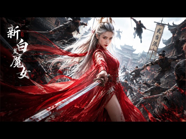 武林围剿白发魔女，她孤身一人杀出千军万马！#马苏#吴奇隆