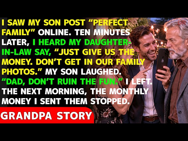 My Son Posted “Perfect Family” Online — That’s When I Realized I Was Only Their ATM