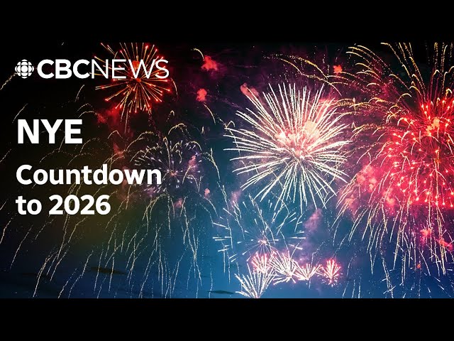 New Year's Eve countdown to 2026 | Cross-Canada Countdown