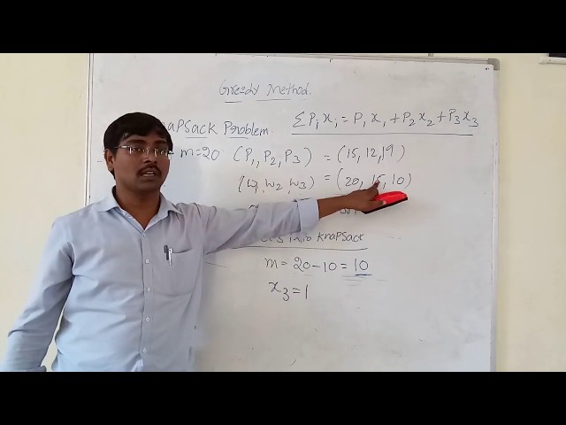 GREEDY METHOD || GENERAL METHOD||  INTRODUCTION|| KNAPSACK PROBLEM || ALGORITHM|| EXAMPLE|| DAA