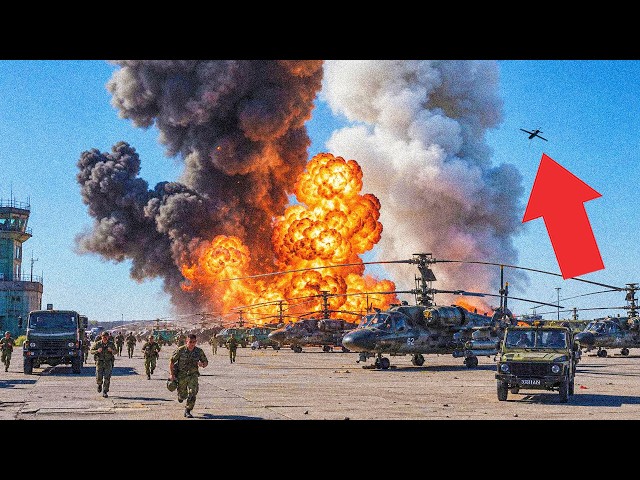 Ukrainian Drones DESTROYED a $16M Russian Ka-52 Gunship — The Ending Was Brutal