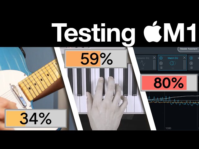 Apple M1: Recording, Composition, Production - Putting it through the paces of music!