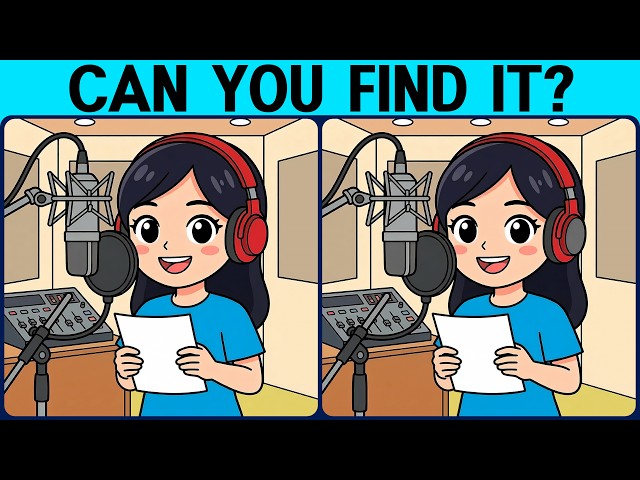 [Spot the Difference Brain Training] Find them all and prove your smartness.