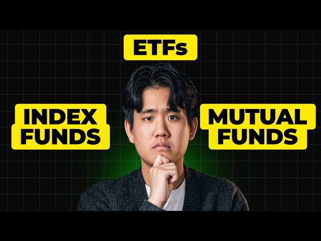 Index Funds vs  Mutual Funds vs  ETFs (Which One Is BEST?)