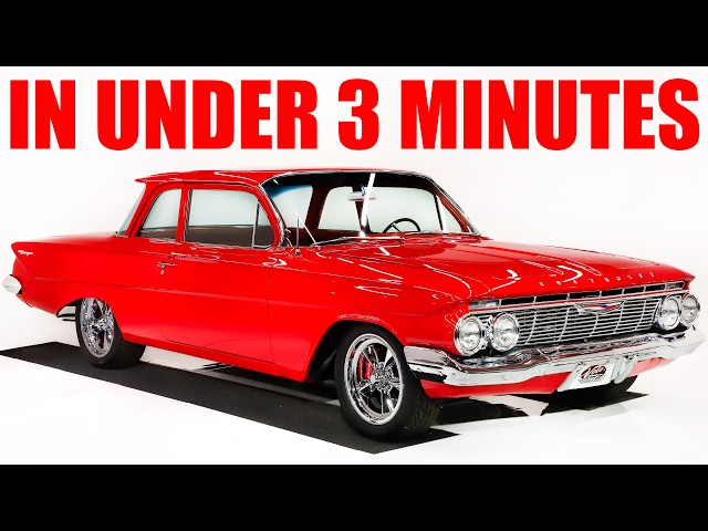 1961 Chevrolet Biscayne Restomod For Sale In Under 3 Minutes! (V21932)