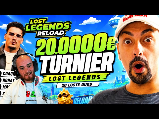 🤑🤯 €20,000 LOST LEGENDS TOURNAMENT WITH MARLI, COACH LIM & CO.