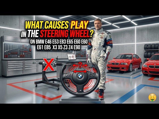 Diagnosing BMW Steering Play: Top Causes for E46, E60, E53, E83 & E90