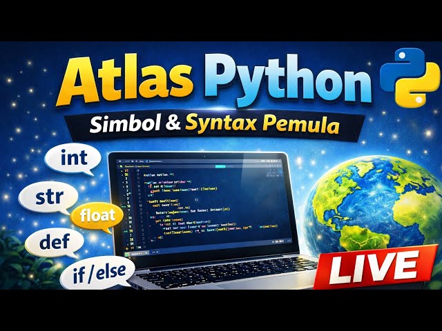 Atlas Python: Peta Simbol & Syntax Pemula!
